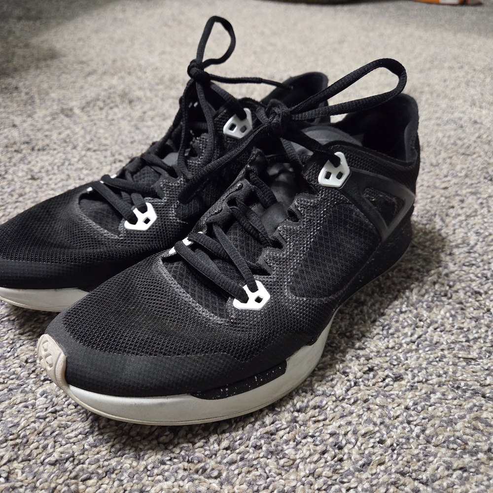 Black and White Athletic Sneakers
